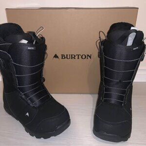 Burton Snowboard Boots Moto Speedzone Lacing New In Box Size 11 Black